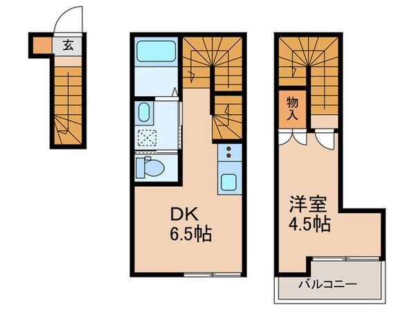 ソルナクレイシア平和台の物件間取画像